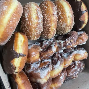 Crumb, sugar, Bavarian, &amp; tiger tails