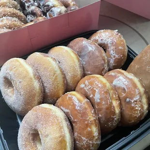 Sugar, glazed, maple &amp; cream cheese