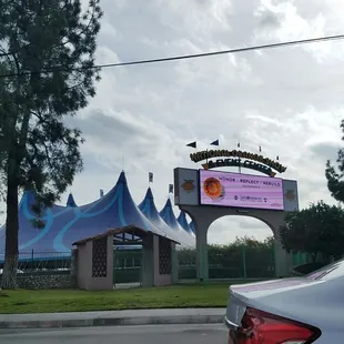 Orange Convention Center across the street.