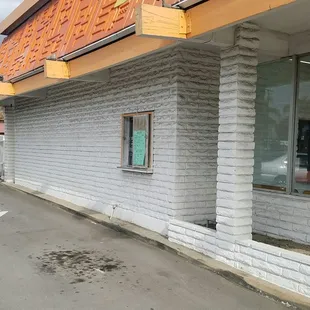 Drive-thru window