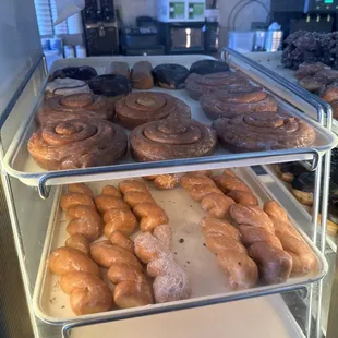 donuts, food, dough desserts