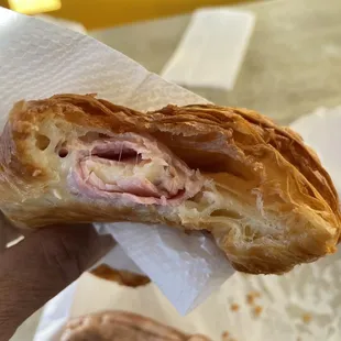 Ham n Cheese croissant!
