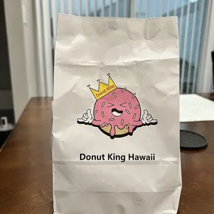 Nice package the croissant donut holes came in.