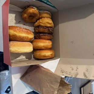 Dozen donuts