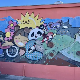 Beautiful mural, outback!