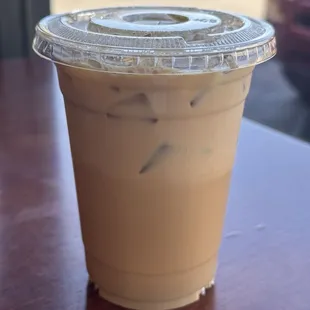 Love the Vietnamese iced coffee here! Made with condensed milk!