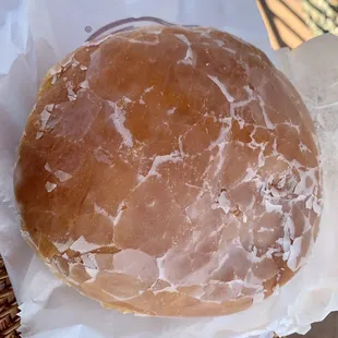 Glazed Cream-Filled Donut