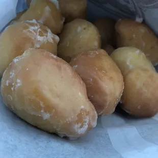 Dozen donut holes $2.75