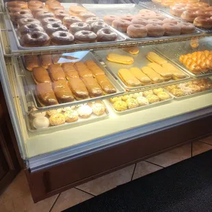 Some of the selection of donuts.