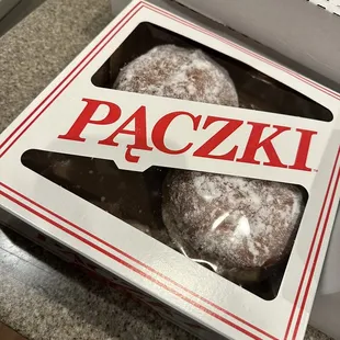 Chocolate paczki