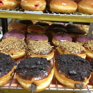 Pick your favorite filled donuts, rasberry,  cookies &amp; creme, coconut creme, blueberry, peanut butter &amp; jelly etc.