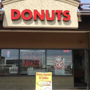 The exterior of the shop