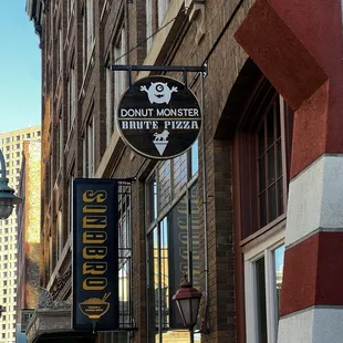 Exterior - enter past the Sinabro sign and head up the stairs