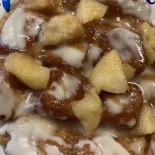 Apple fritter. More donut than fritter but still really good.