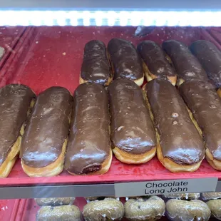 Start of the day with long johns!