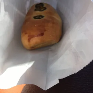 Jalapeño boudin kolache.  Never had before but will leave my opinion in my review.
