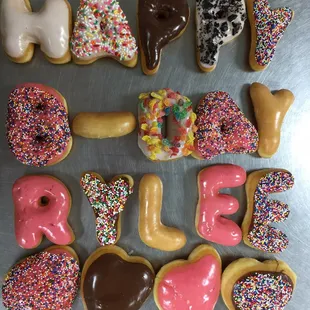 Better than a Cake to celebrate!! @ Palace Donuts in Granbury.