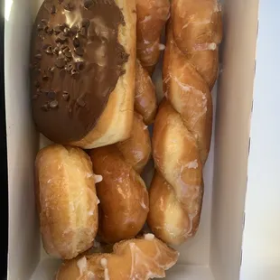 These were the free donuts that were given to us as we left.