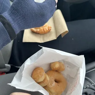 Donut holes Original Old Fashion Glaze Original Glaze