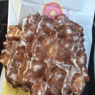 Delicious apple fritter