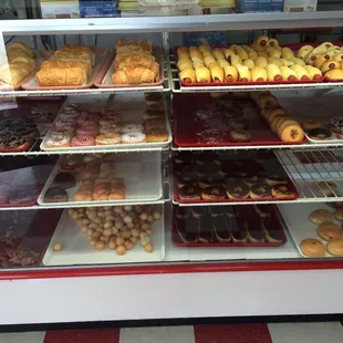 Hardly a palace, but they deliver on the claim of hot, fresh donuts &amp; colaches.