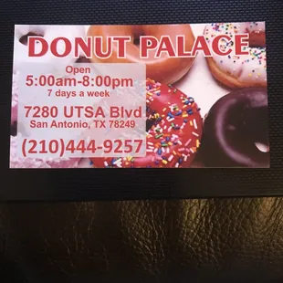 Business card.