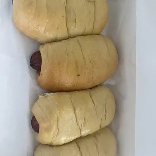 Box of Jumbo Sausage &amp; Cheese Kolache.