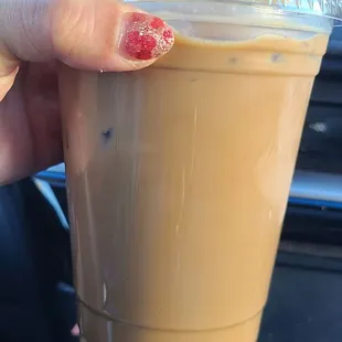 Iced coffee