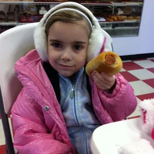 Sausage rolls as big as a five year old&apos;s head!