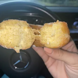 Their spin on 'Glazed'. Very dry. No flavor. Incredibly cold