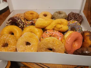 Rainbow Donuts And Smoothies