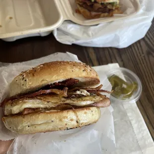 #7 breakfast sandwich