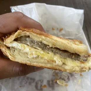 ##12. Sausage, Egg and cheese.