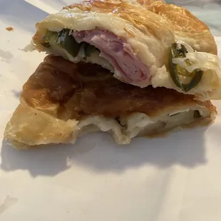 COLD #1. Ham and cheese. Croissant