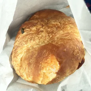 Jalapeño ham &amp; cheese croissant (there's more jalapeños inside the croissant)