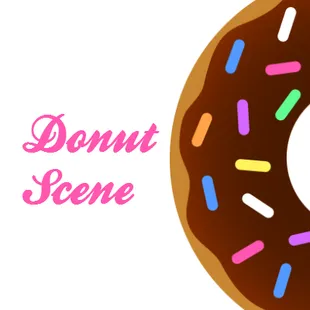 a chocolate frosted donut with sprinkles