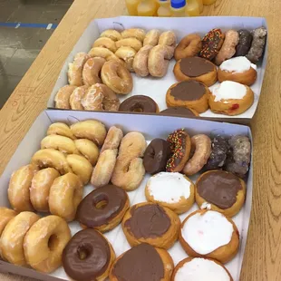 Awesome donuts from the donut spot. My students devoured them. They were the best donuts that I have had in ages!!!!