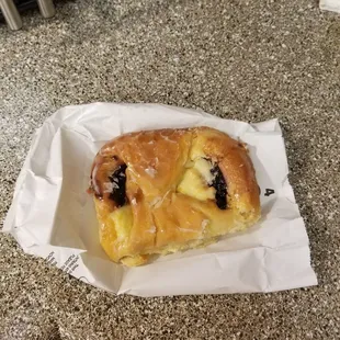 Blueberry Cream Cheese Danish