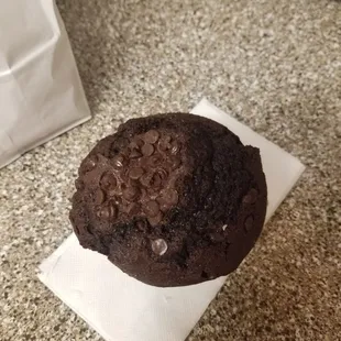 Double Chocolate Chip Muffin