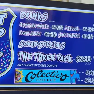 Menu as of 1/28/2024