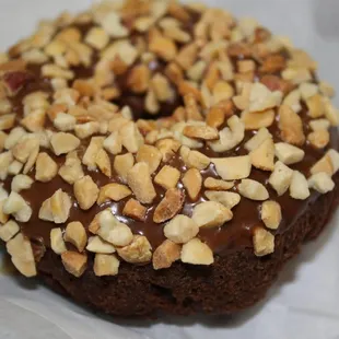 Chocolate and peanuts