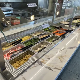 sushi and sashimi, interior