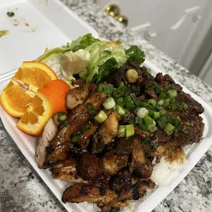 11. Chicken &amp; Steak Plate