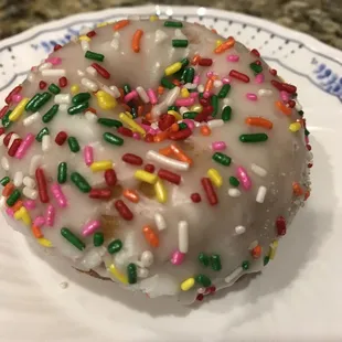 Sprinkle donut