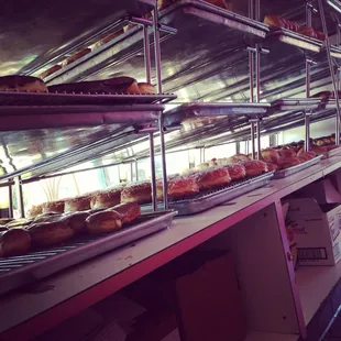 Here&apos;s a view from behind our counter