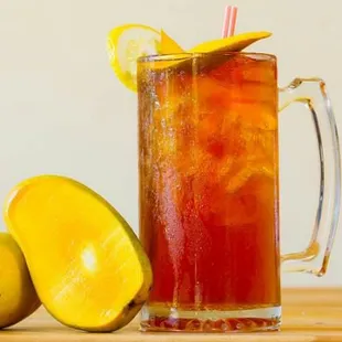 Mango ice tea