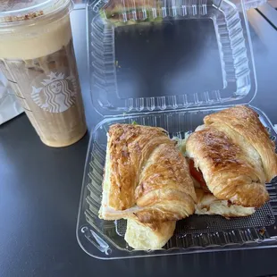 Turkey Club Croissant Sandwich