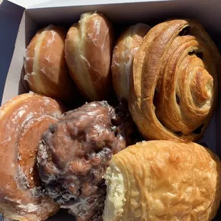 Nothing better than a box of pastries on a Saturday morning :)