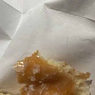 Found a white hair in the donut