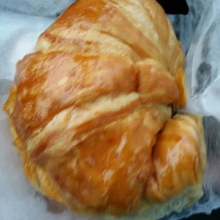 Sausage cheese egg croissant